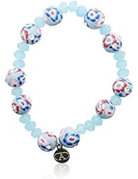 Alexandra Plata Pulsera Bolas