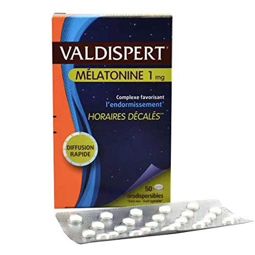 Valdispert Mélatonine 1 mg 50 Comprimés Orodispersibles