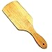 Natural Bamboo Hair Care Rubber Massage Comb Paddle Hair Brush