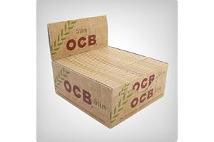 OCB smal organisk hampa king size rullpapper - 20 broschyrer av Trendz
