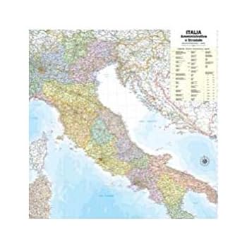 Carta Geografica Murale Italia 100x140cm - Doppia Faccia Fisica E Politica | Per Scuola O Ufficio - Foto 3