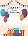 Produktbild 2019 monthly planner: Organizer To do List Top goal and Focus Schedule Beautiful Background of balloons and colorful gifts birthday party Monthly and Weekly Calendar (Planner 2019, Band 160)