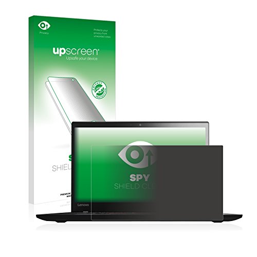 upscreen Spy Shield Clear Blickschutzfolie Lenovo ThinkPad T460s UltraBook - Schutz der Privatsphäre, Kratzfest