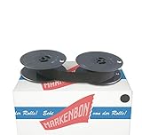 1 Karton mit 1 Farbbändern Farbbandspulen passend für DIN 32755 [schwarz] von markenbon DIN Farbband 001 - DIN Gruppe 1N (1 Karton mit 1 Stück)