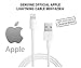 Price comparison product image Genuine MD818ZM/A Apple Lightning USB Data Cable for Apple iPhone 5 5S 5C 6 6S 6PLUS 7 7S 7PLUS / iPod Touch 5 5th Generation / iPod Nano / iPad Mini 1 2 3 iPad Air 2 (Non Retail Packaging)