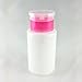 Liquid Pump Dispenser by KingOfHearts for Manicure Pedicure Makeup Nail Varnish Remover Empty Bottle (150ml (5oz), Pink)