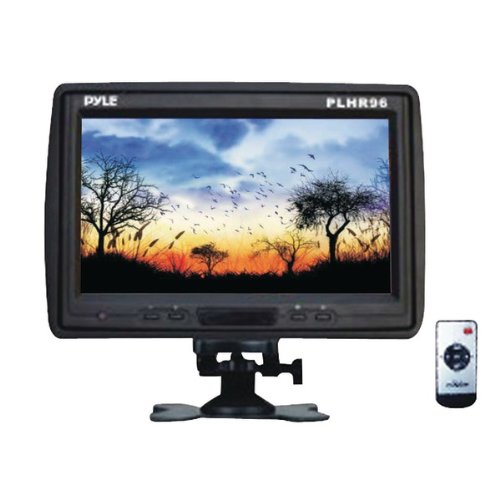Pyle 9 Tft Lcd Cut-In Headrest Monitor With Ir Transmitter Stand & Shroud Product Category: Mobile Video/Video Monitors RS.13799 (30.00% Off) - Amazon
