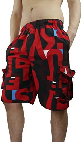 Benstar Freestyle Coalman Men's Swimming Shorts Multicoloured Multicoloured -  Multicoloured - Medium