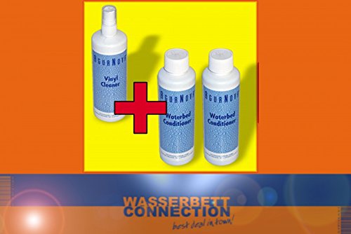 Wasserbett Connection GmbH 2 x 250ml AguaNova Acondicionador para Camas de Agua 1 x vinylrein
