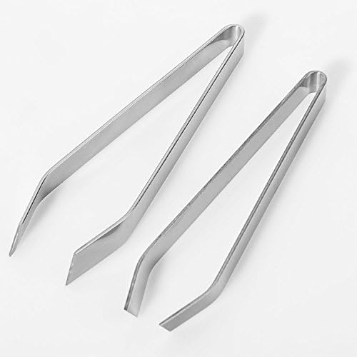 Nopea stainless steel fishbone tongs, practical grilling tool for elegant fish and shellfish