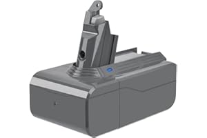 YOPEUC 4600mAh Batteria per Dyson V6 21.6 V Batteria di Ricambio,batteria al litio, Compatibile con aspirapolvere DC58 DC59 DC61 DC62 DC72 DC74 Animale Absolute SV03 SV04 (Senza filtri)