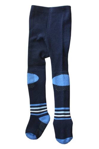 Weri Spezials Baby and Children ABS terry Tights, dark Blue, Size:18-24 months (86/92)