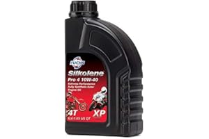 SILKOLENE-UK Silkolene Motorcycle Quality Fully Synthetic Motorbike Engine Oil PRO-4 XP 10W-40 1L BOTTLE