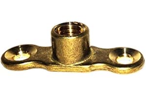 GRAPHSKILL Cast Brass Back Plates for munsen Ring - Female M10 Boss Pack Size : 2