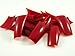 100 Dark Red False Fake Nails Nail Tips French Acrylic