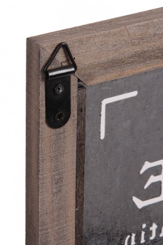 Nostalgische Holz-Kreide-Tafel PARIS – Schultafel – Kreidetafel – Memoboard – Wandtafel – Küchentafel – Notiztafel - 2