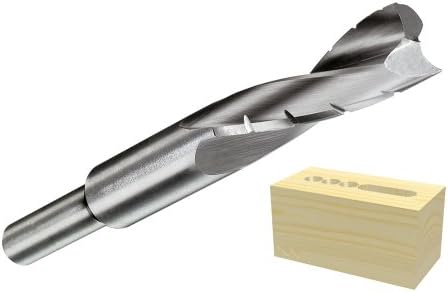 ENT Slot Mortise Bit twisted version right-hand rotation CS Diameter (D) 22 mm, NL 75 mm, GL 190 mm, right, S 16 mm