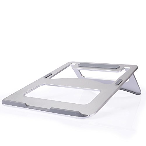 iDudu Universal Aluminium Klappbarer Cooling Laptop Ständer für Notebooks, MacBook und MacBook Pro
