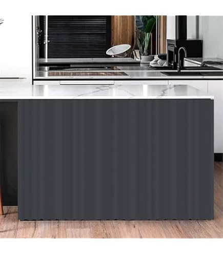 Cortina Para Armarios De Cocina Highdi – Tamaño 70x90 Cm, Color Marrón, Autoadhesiva Sin Taladro, Ideal Para Debajo Del Fregadero O Estanterías