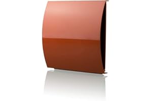 FANTRONIX 125 mm Heavy Duty doméstico o industrial pared exterior viento deflector de ventilación cubierta de ventilación sin corrientes de aire para extractores de campana extractora kits de campana extractora