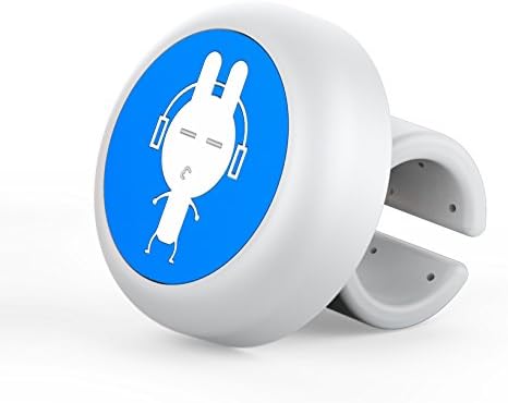 LIOKEN Steering Wheel Spinner Knob, Universal Silicone Power Handle Car Steering Wheel Knob, Steering Booster Ball, Easy installation for Car Vehicle (Music rabbit)