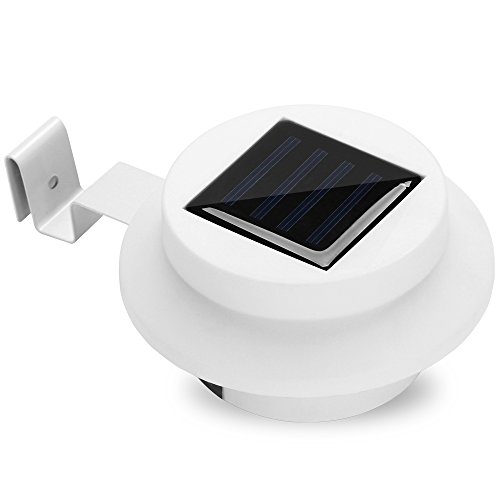 8x LED Solarlampe Wandleuchte Solarleuchte Außenleuchte Gartenleuchte Zaunleuchte Lampe - 3