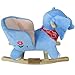 [Golden Tulip®Rocking Animal- Animal Rocker for Baby Childrens with Animal Sounds (Elephant)