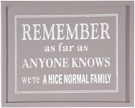 shabby chic normal family wood sign