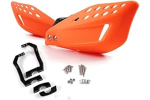 APEBAZY Paramani universali di ricambio con barra a spazzola, per moto da corsa, da cross, enduro, ATV, fuoristrada, 22 mm