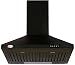 Bright Flame Kitchen Chimney 60cm Black Daisy, Air Flow : 900 m³/ hr RS.5169.00