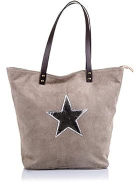 FIRENZE ARTEGIANI Ledertasche Shopper MADE IN ITALY. AUTHENTISCHE ITALIENISCHE HAUT