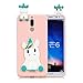 Produktbild Everainy Kompatibel für Huawei Mate 10 Lite Silikon Hülle 3D Einhorn Muster Ultradünn Hüllen Handyhülle Gummi Huawei Mate 10 Lite Schutzhülle Stoßfest TPU Gel Stoßstange Cover (Rosa)