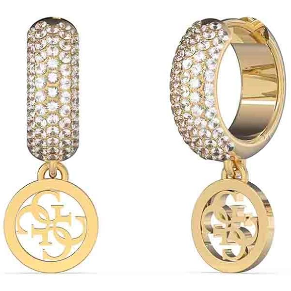 Bracciale Guess Con Cristalli – Colore Argento E Cuori – Gioiello In Acciaio Per Donna - 2