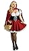 Produktbild Ecommerce Trade Ltd Damen Rotkäppchen Märchen Bücher Film Halloween Party Kostüm TV Outfit Fancy Dress (40/42)