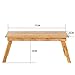 Produktbild SPZDZ Portable Klapptisch, Laptoptisch, Faltbarer Kleiner Tisch auf dem Bett, einfacher fauler Schreibtisch (größe : 77 * 45cm)