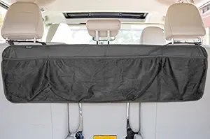 MSA Car Back Seat Organizer | Travel Holder/Pouch Hanger Accessories | Space Saving Car Organizer Pocket for Picnic/Travel (Multicolor, Set of 1)