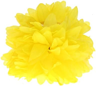 Yellow Flower Claw Clip Clamp