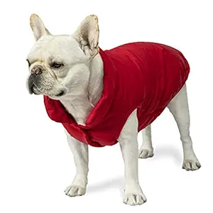 Companet Pet Dogs Clothing, Winter Warm Coats Jackets Small Medium Large Dogs Cotton-Padded Two Feet Clothes