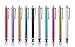 Produktbild SNIPEPOINT Eingabestift, 10 Stück Stylus Stifte für Tablets Schlank kapazitive Kugelschreiber für Touch Screens Geräte Stylus Stifte für Laptops iPhone iPad Kindle Samsung Galaxy HTC