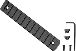 HOUSON Tactical Picatinny Rail, M Lok Alluminio Rail Accessori Weaver Base Picatinny 11-Slot