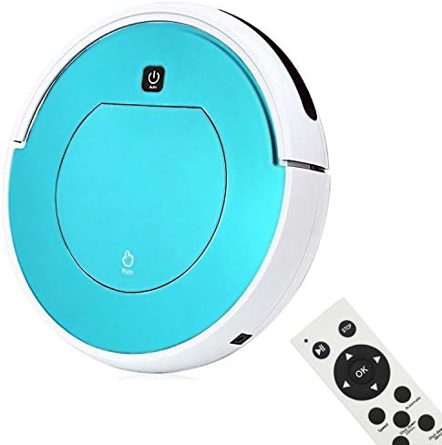 Robotic Vacuum Cleaner with Remote Control, Intelligent Automatically Sweeping Mopping Vacuuming Floor Cleaning Robot 450 ML Walking Speed Adjusted