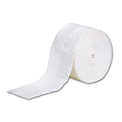 1 x Roll of Pre-Cut Cellulose Pads for Nails, 500 Pieces