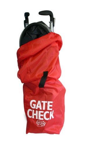 JL Childress Gate Check Travel Bag for Umbrella Strollers (Red)