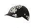 Produktbild Starshot Tourenkappe Bike Cap Deadhead black L/XL mit silberfarben gestickten Totenköpfen und großem "STAR" aus Strasssteinen
