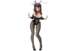 Jiumaocleu Anime Figure Statue KonoSuba: God's Blessing on this Wonderful World! Figure Model Yunyun and Megumin Sculpture Bunny Girl Ver Big Size Desktop Decoration Xmas Gifts for Fans