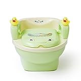 Fascol Kindertoilette mit hoher Rückenlehne und Haltgriff Töpfchen Babytopf - 5