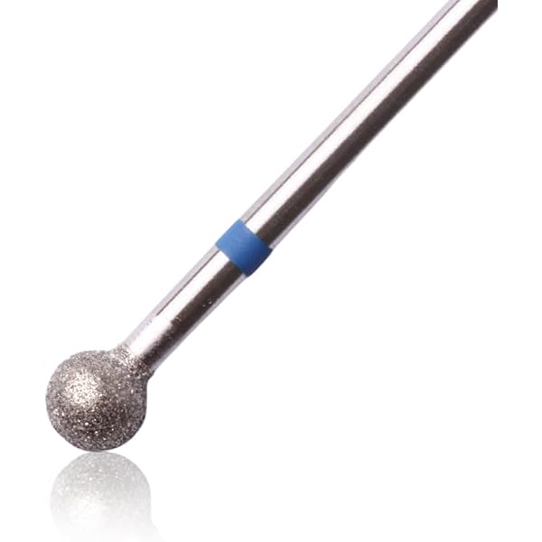 Professioneller Nagelhautbohrer-Set – Runde Kugelkopf-Fräser Aus Edelstahl (2.7mm)