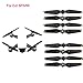 Produktbild Propeller, honestyi 8 Propeller für DJI Spark Drone zusammenklappbar Klinge 4730 F Requisiten RC Ersatzteile, Yellow Stripe