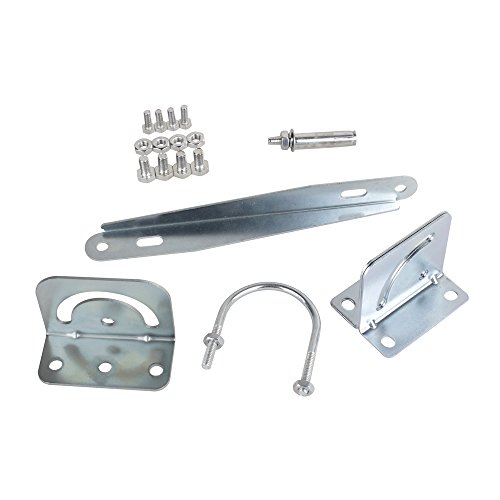 SPEED Überwachungsspiegel Sicherheitsspiegel Panoramaspiegel Konvex Verkehrsspiegel Polycarbonat 45CM Schwarz - 4