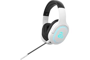 NEWSKILL Scylla Ivory | Auriculares Gaming Inalámbricos